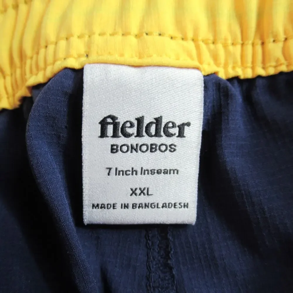 Fielder Bonobos Shorts Mens XXL Blue Ripstop Golf Outdoor Preppy Summer Vacation